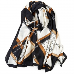 CUBE FORM silk scarf