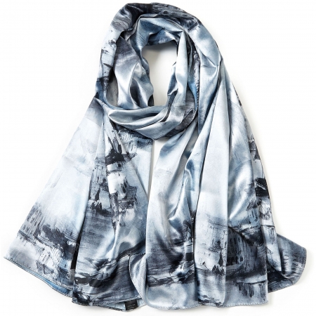 WINTER WORLD silk touch scarf