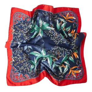 Small silk scarf Island Cléo